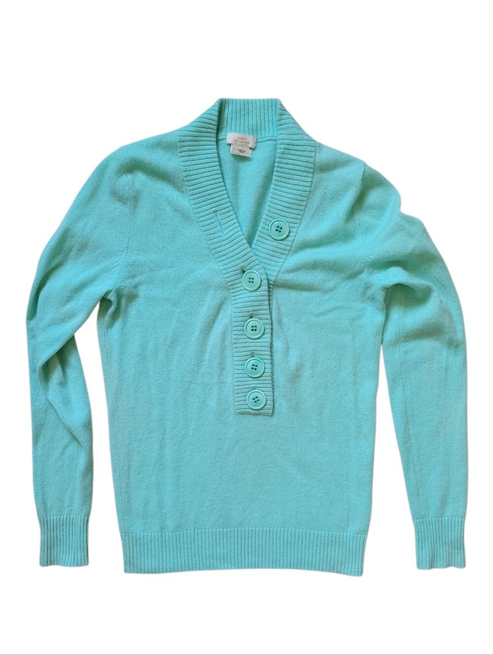 J.Crew Cashmere Collared Pullover Sweater Small